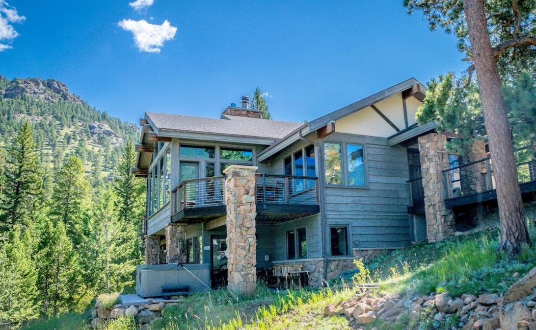 Hyler Mountain Lodge Home Estes Park Eksteriør billede